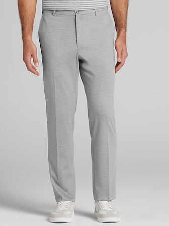 Modern Fit Sharkskin Suit Pants