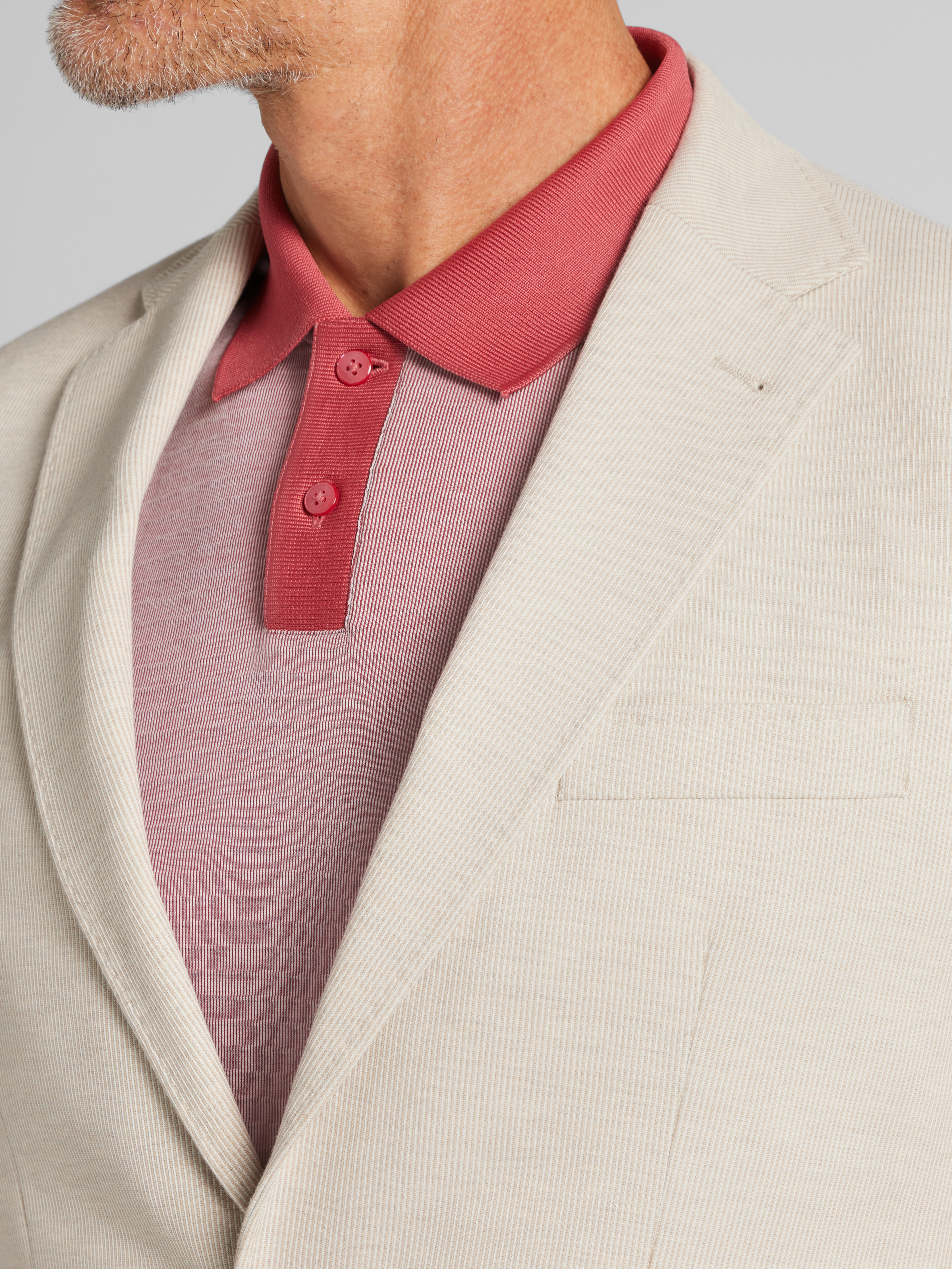 Modern Fit Knit Suit Jacket