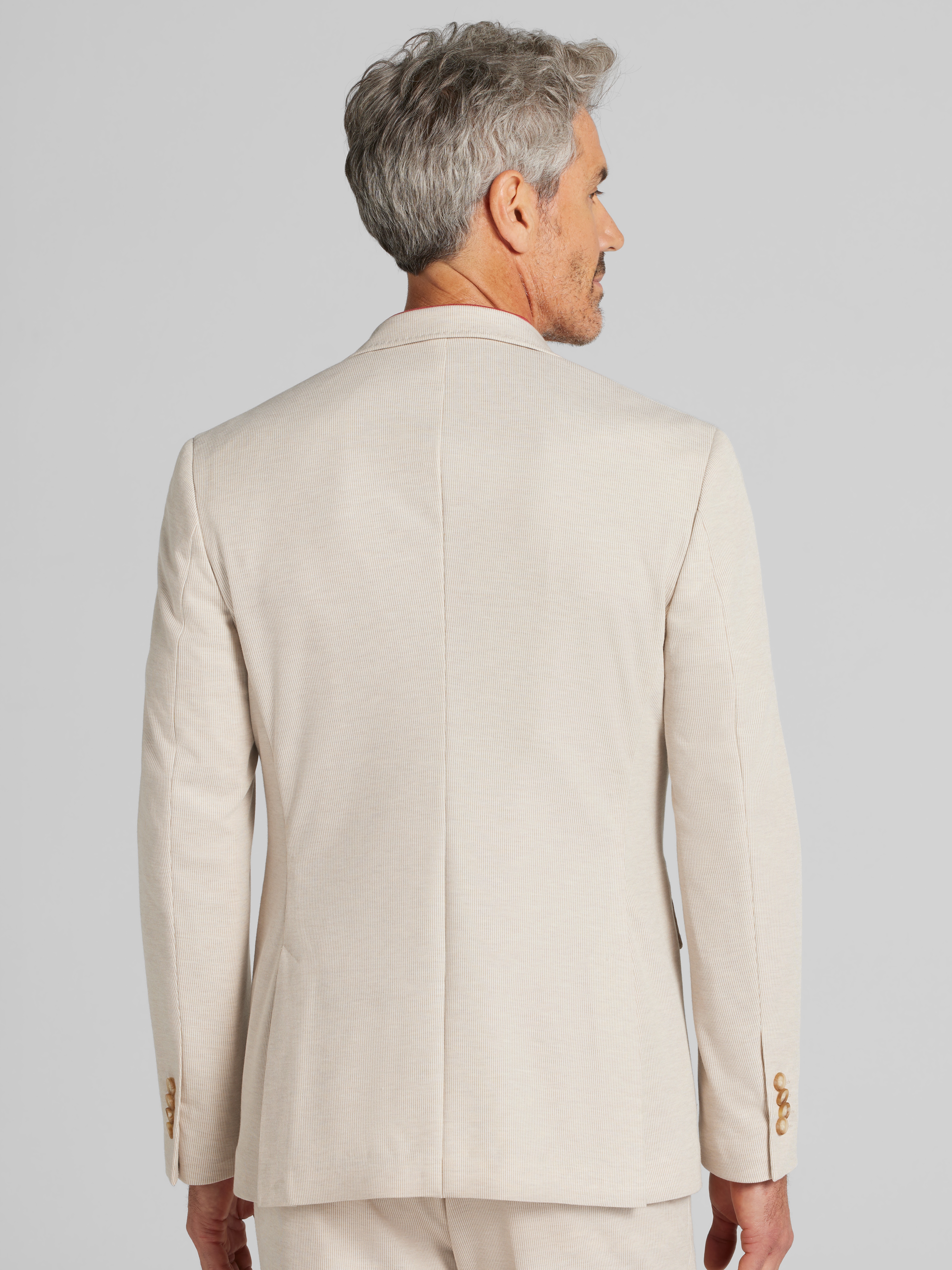 Modern Fit Knit Suit Jacket