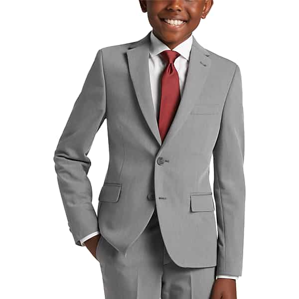 Joseph Abboud Boys Men's Suit Separates Jacket Med Gray - Size: Boys 16