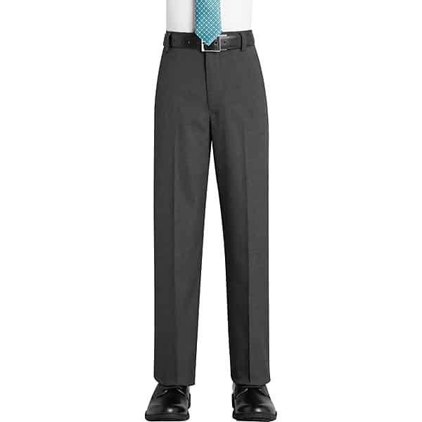 Joseph Abboud Boys Men's Suit Pants Charcoal - Size: Boys 14 TMW38YK14017