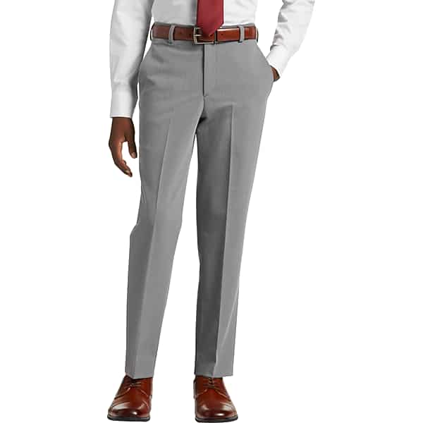 Joseph Abboud Husky Boys Men's Suit Pants Med Gray - Size: Boys 16