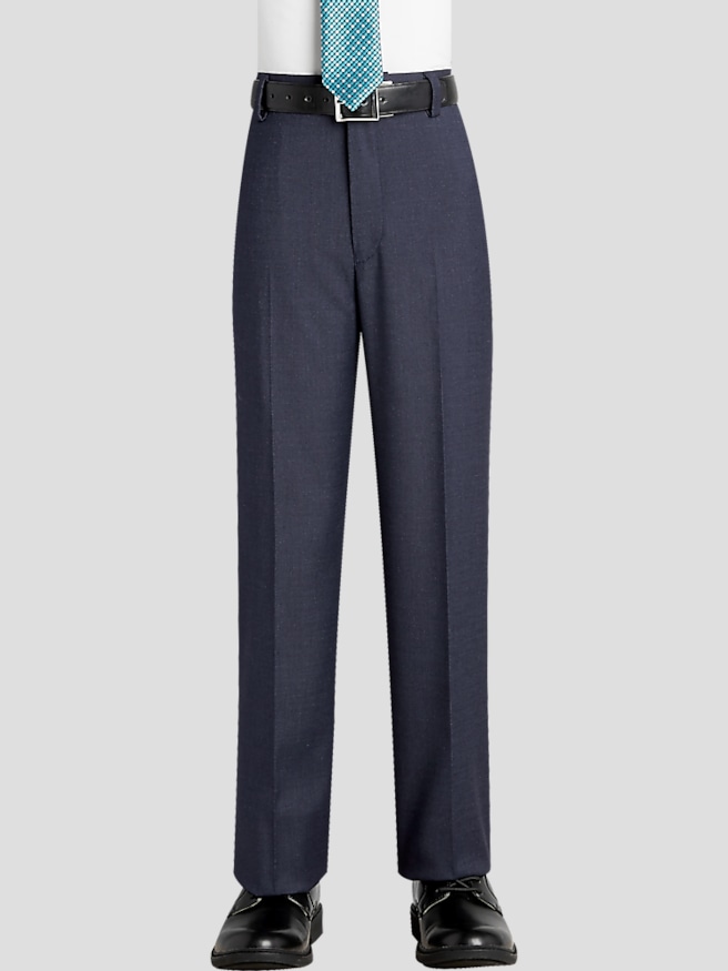 Joseph Abboud Husky Boys Men's Suit Pants , Blue/Postman