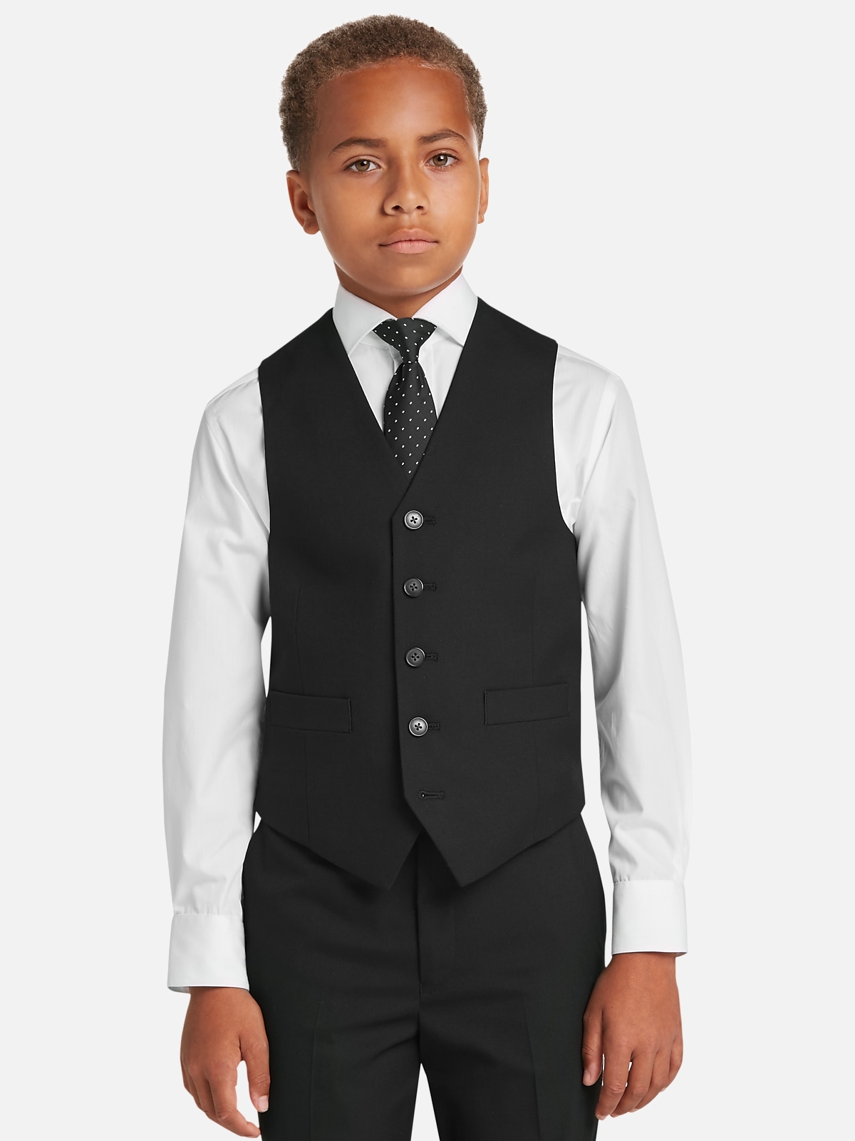 Joseph Abboud Boys Men's Suit Separates Vest at Men's Wearhouse, Charcoal Gray - Size: Boys 8