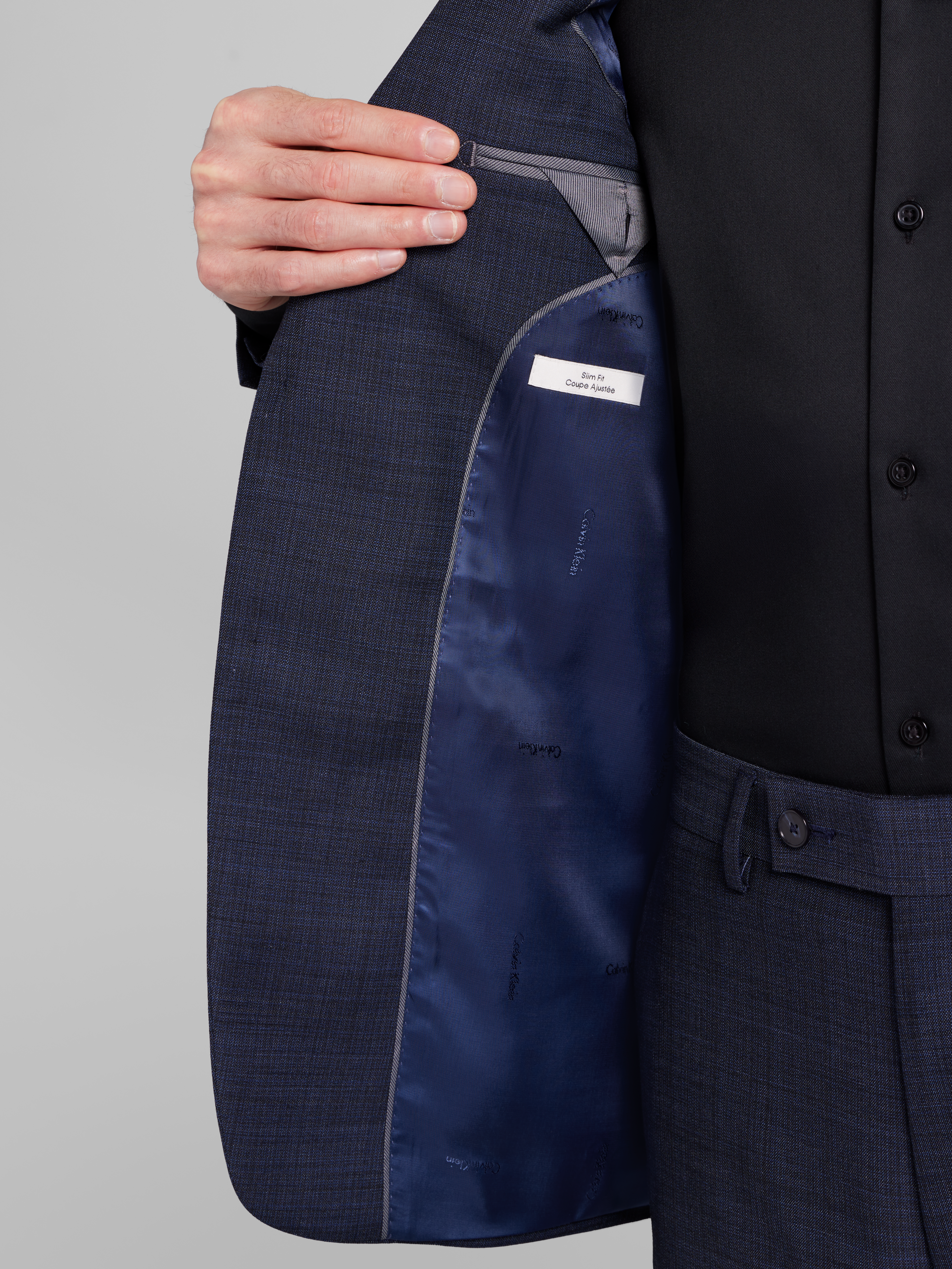 Slim Fit Wool Blend Suit Jacket