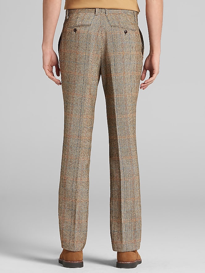 Paisley &Amp; Gray Slim Fit Herringbone Suit Pants