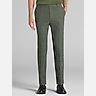 Paisley &Amp; Gray Slim Fit Windowpane Plaid Suit Pants