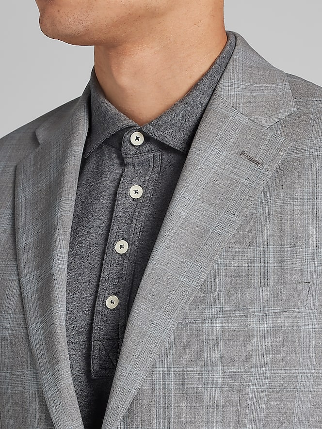Calvin Klein Slim Fit Wool Blend Suit Jacket