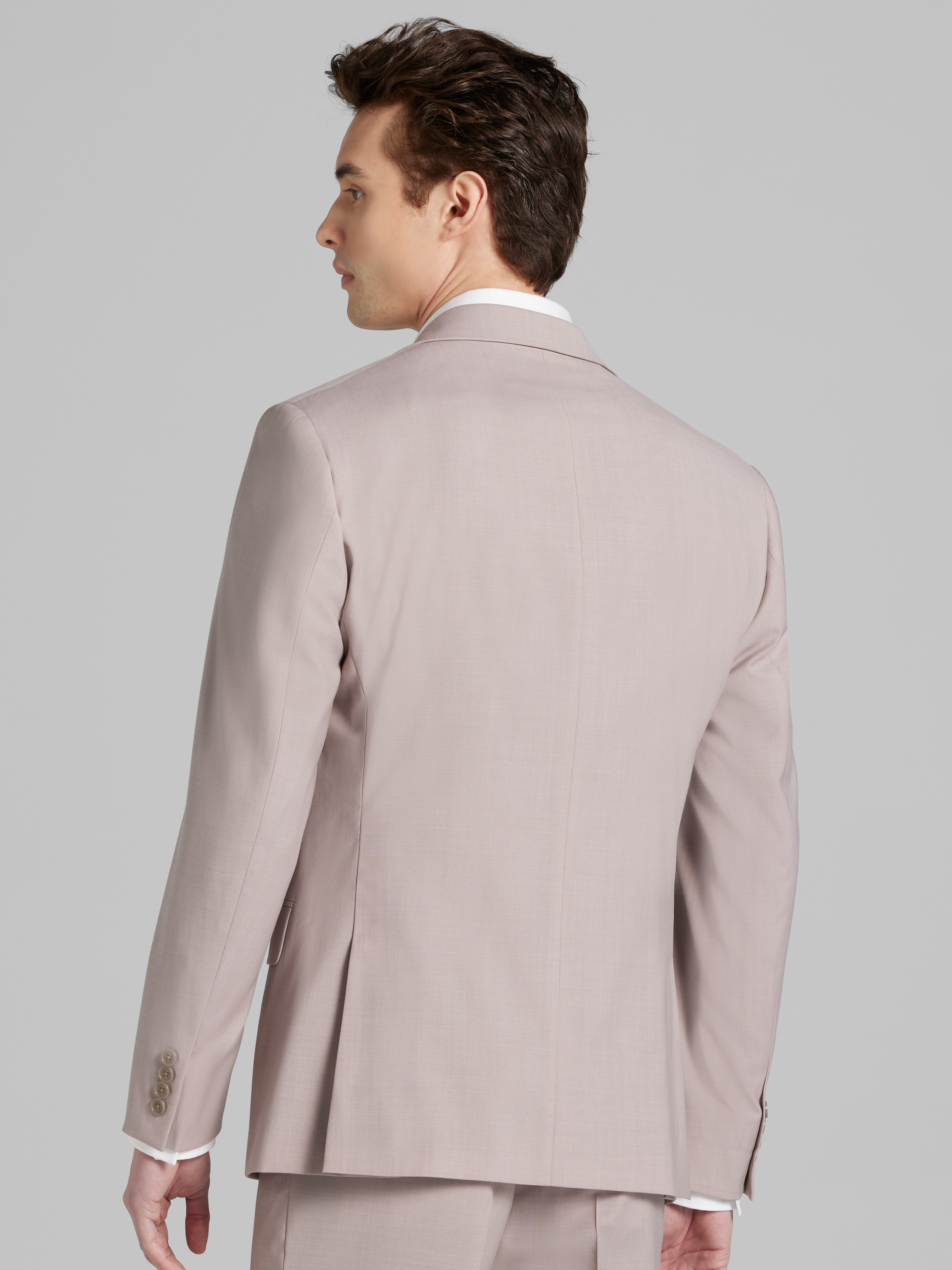 Slim Fit Wool Blend Suit Jacket