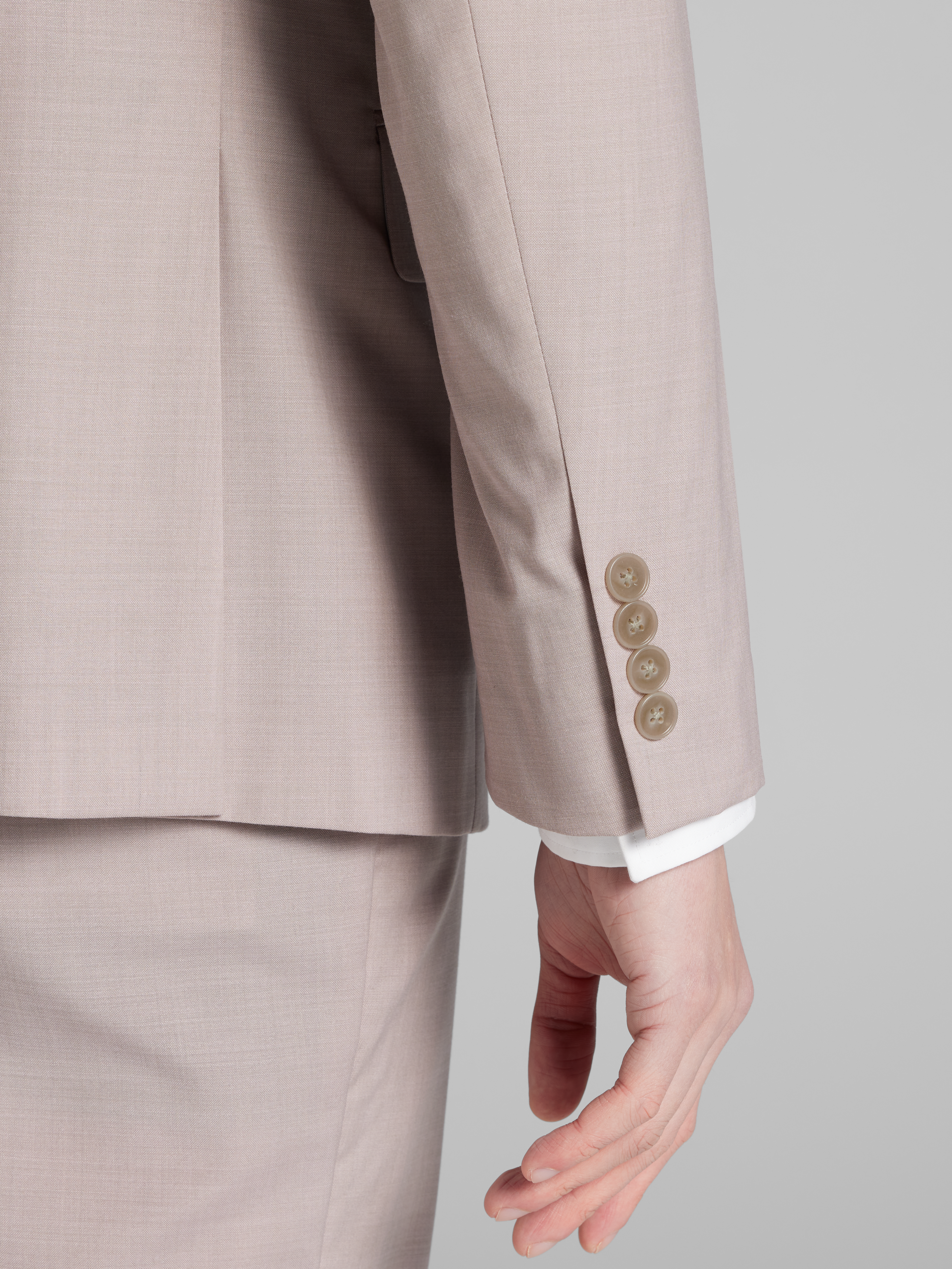 Slim Fit Wool Blend Suit Jacket