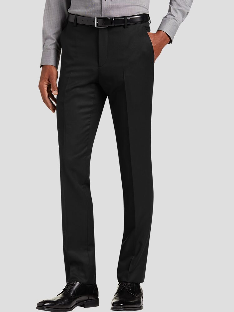 Men's Gray Slim Fit Dress Pants - Express