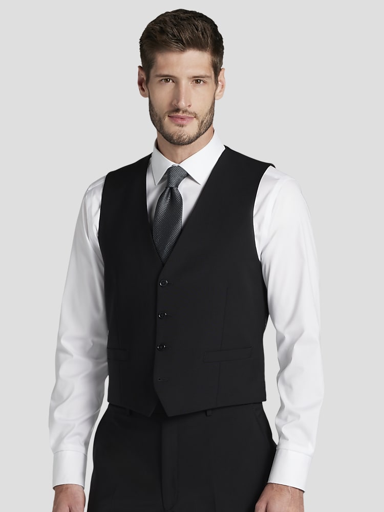 Calvin Klein Men's Wearhouse Extreme Slim Fit Blue Wedding