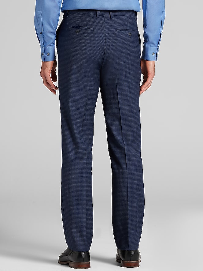 Awearness Kenneth Cole Modern Fit Mini Check Suit