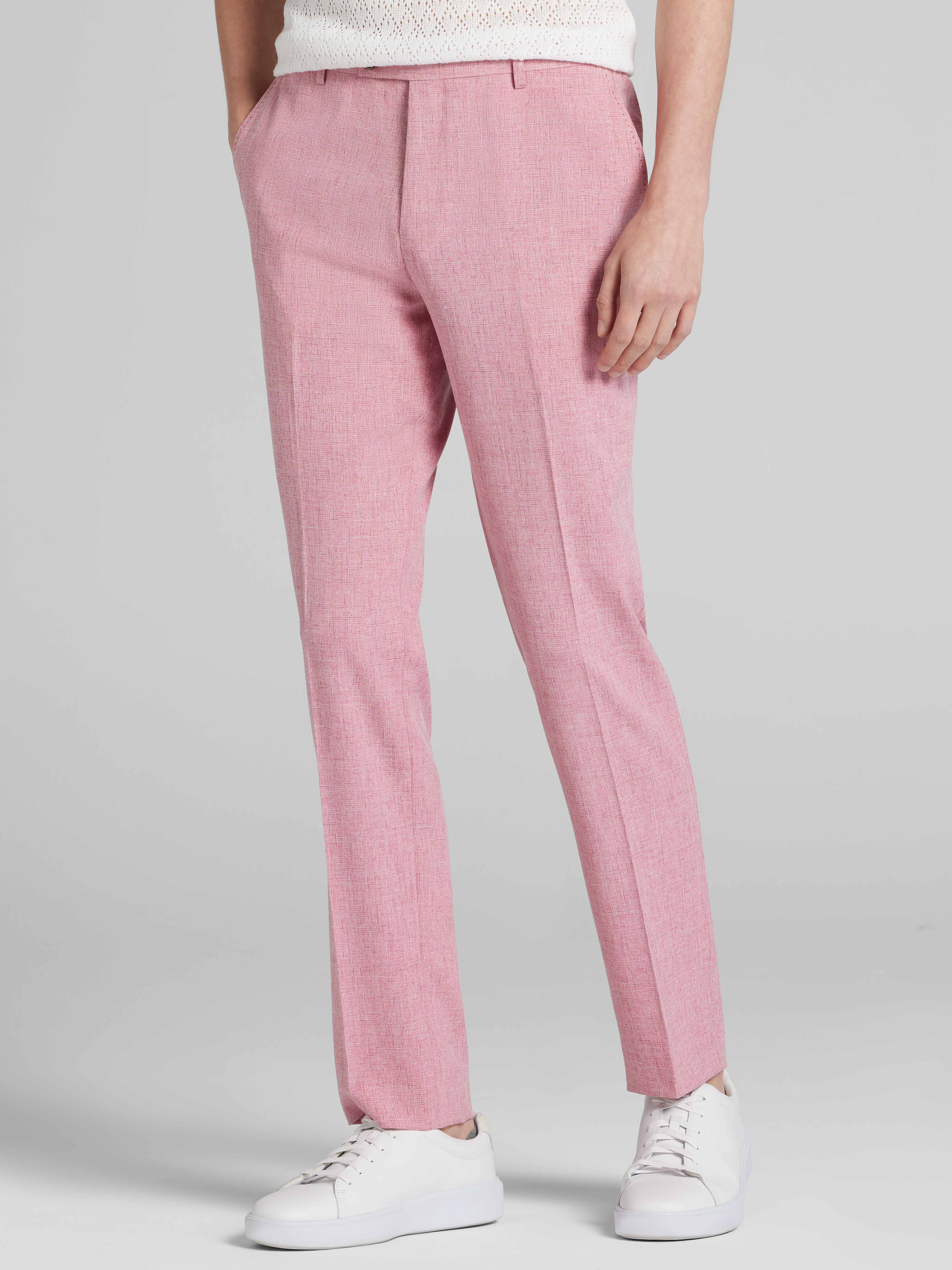 Pink Dress Pants For Valentine's Day | Men's Wearhouse