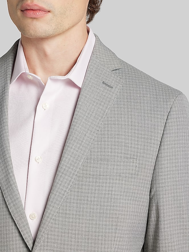 Wilke-Rodriguez Slim Fit Check Suit