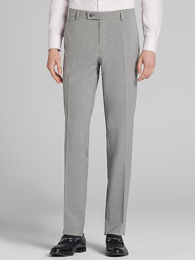 Wilke-Rodriguez Slim Fit Check Suit