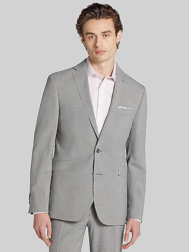 Wilke-Rodriguez Slim Fit Check Suit