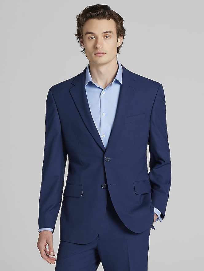 Egara Classic Fit Suit Jacket, Blue/Postman - Image 5 of 7