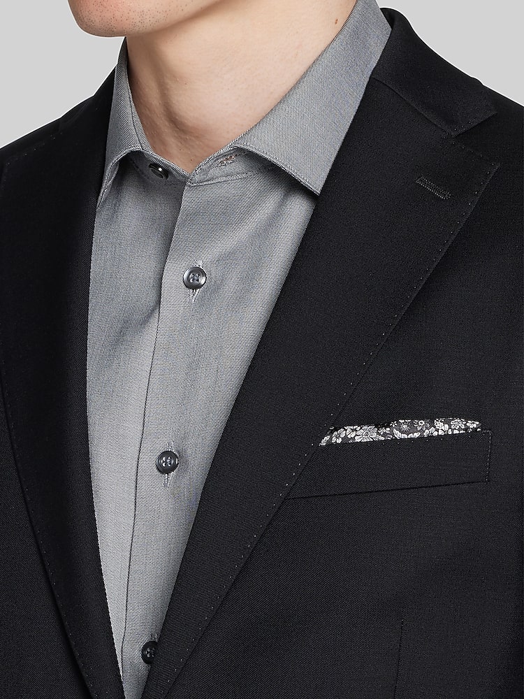 Slim Fit Wool Blend 3-Piece Suit