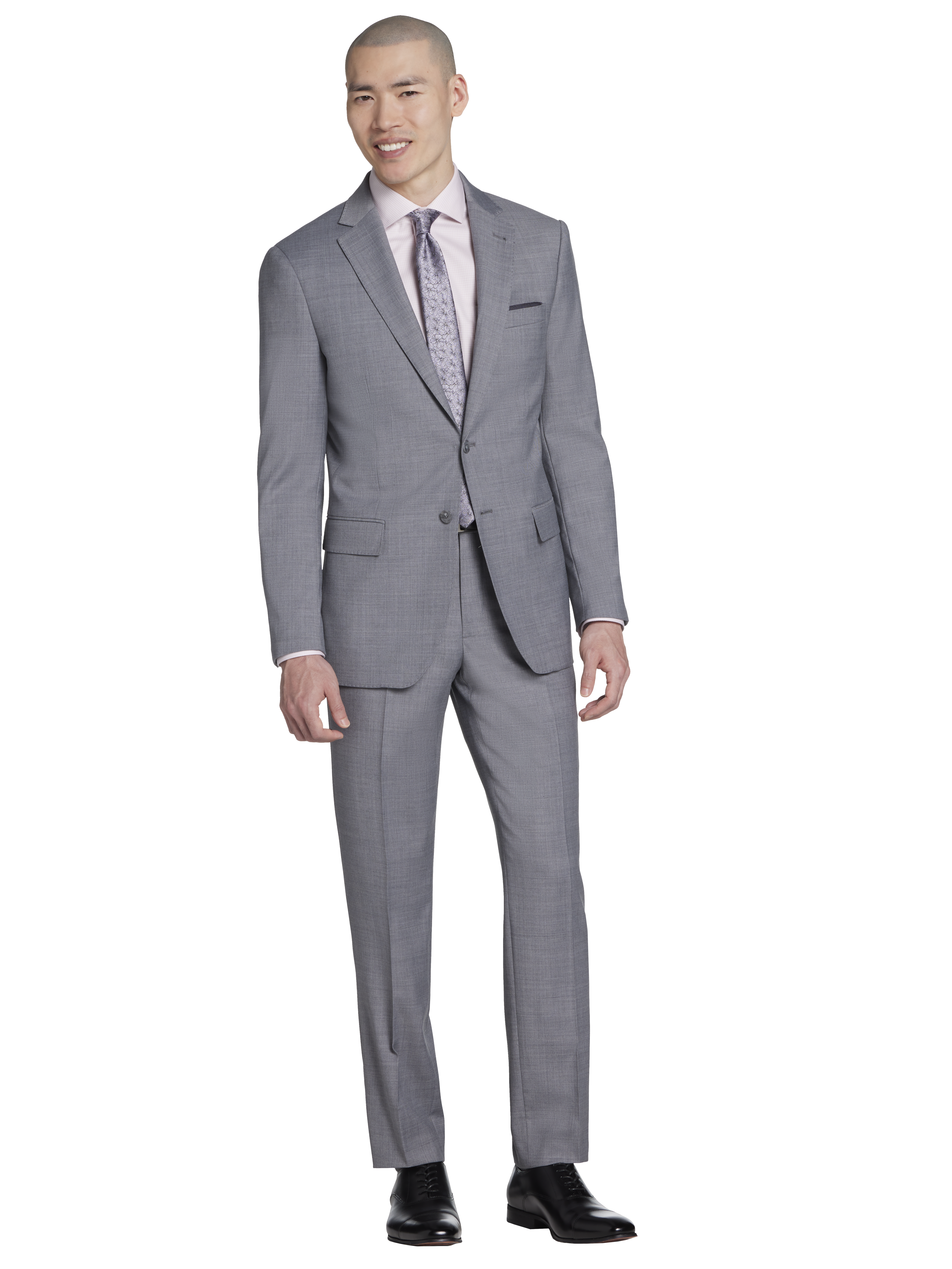 JOE Joseph Abboud Slim Fit Premium Wool Blend 3-Piece Suit, Med
