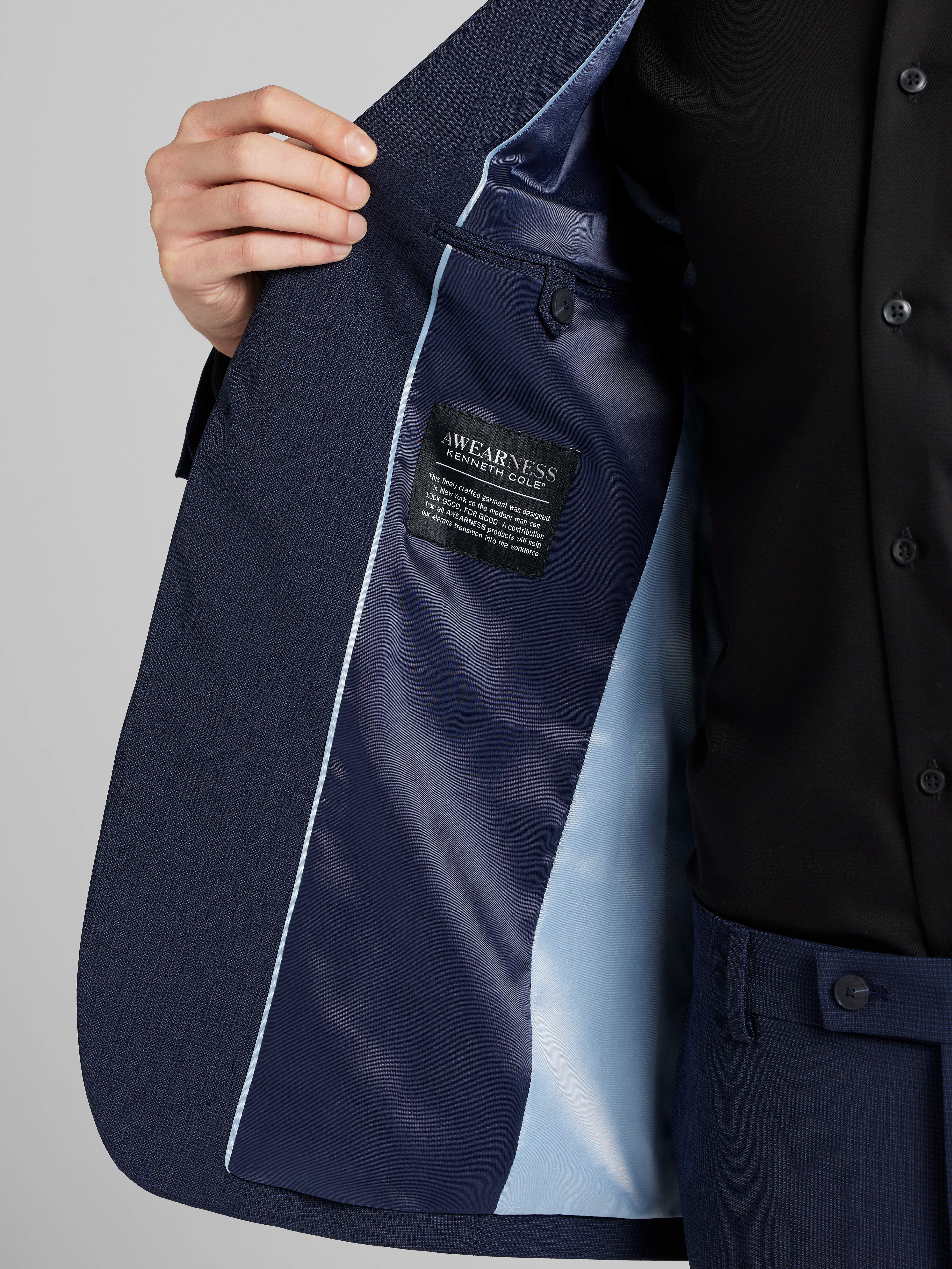CHILLFLEX Slim Fit Tic Suit Jacket