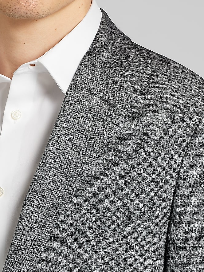 Awearness Kenneth Cole CHILLFLEX Slim Fit Mini Check Suit Jacket