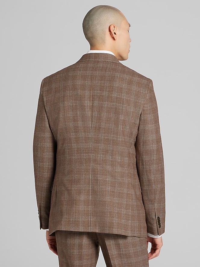 JOE Joseph Abboud Slim Fit Plaid Suit