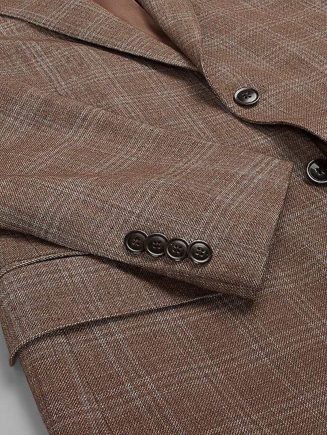 JOE Joseph Abboud Slim Fit Plaid Suit