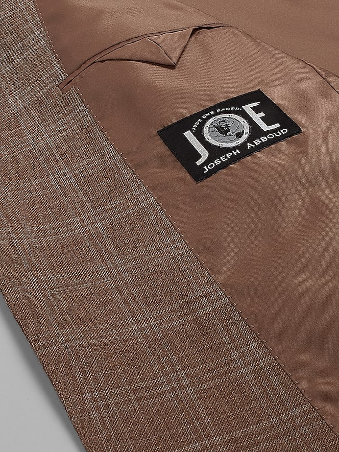 JOE Joseph Abboud Slim Fit Plaid Suit