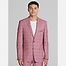 Paisley &Amp; Gray Slim Fit Check Suit Jacket