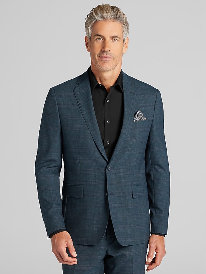 Awearness Kenneth Cole Awearness Kenneth Cole Slim Fit Plaid Suit