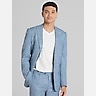 Paisley &Amp; Gray Slim Fit Textured Crosshatch Suit Jacket