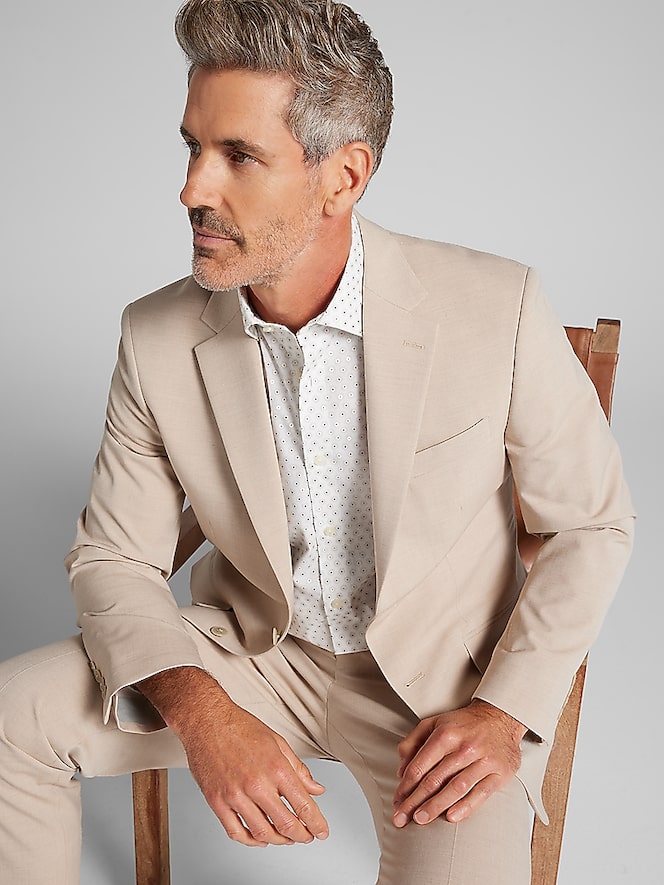 Egara Classic Fit Solid Suit