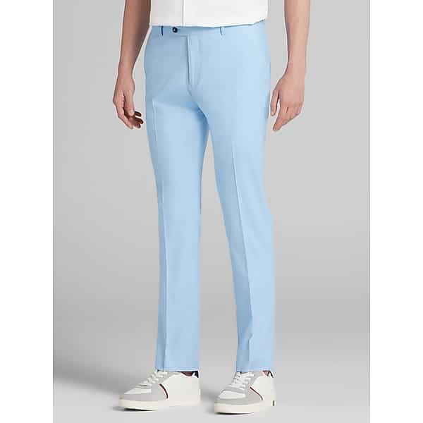 Paisley & Gray Big & Tall Men's Slim Fit Suit Pants Baby Blue - Size: 44W x 32L TMW3B0744T15
