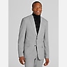 Egara Skinny Fit Plaid Suit Jacket
