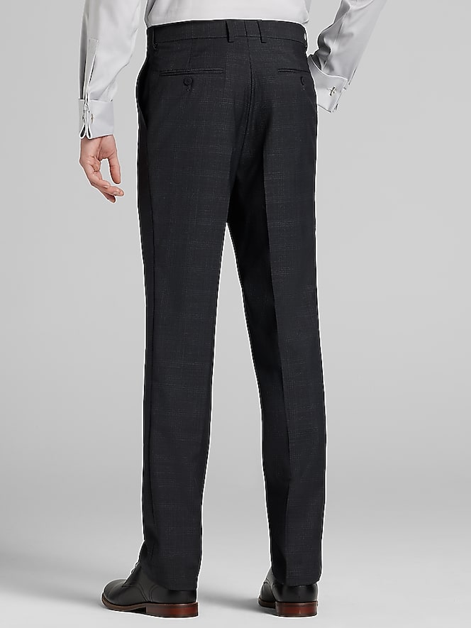 Awearness Kenneth Cole CHILLFLEX Modern Fit Plaid Suit Pants
