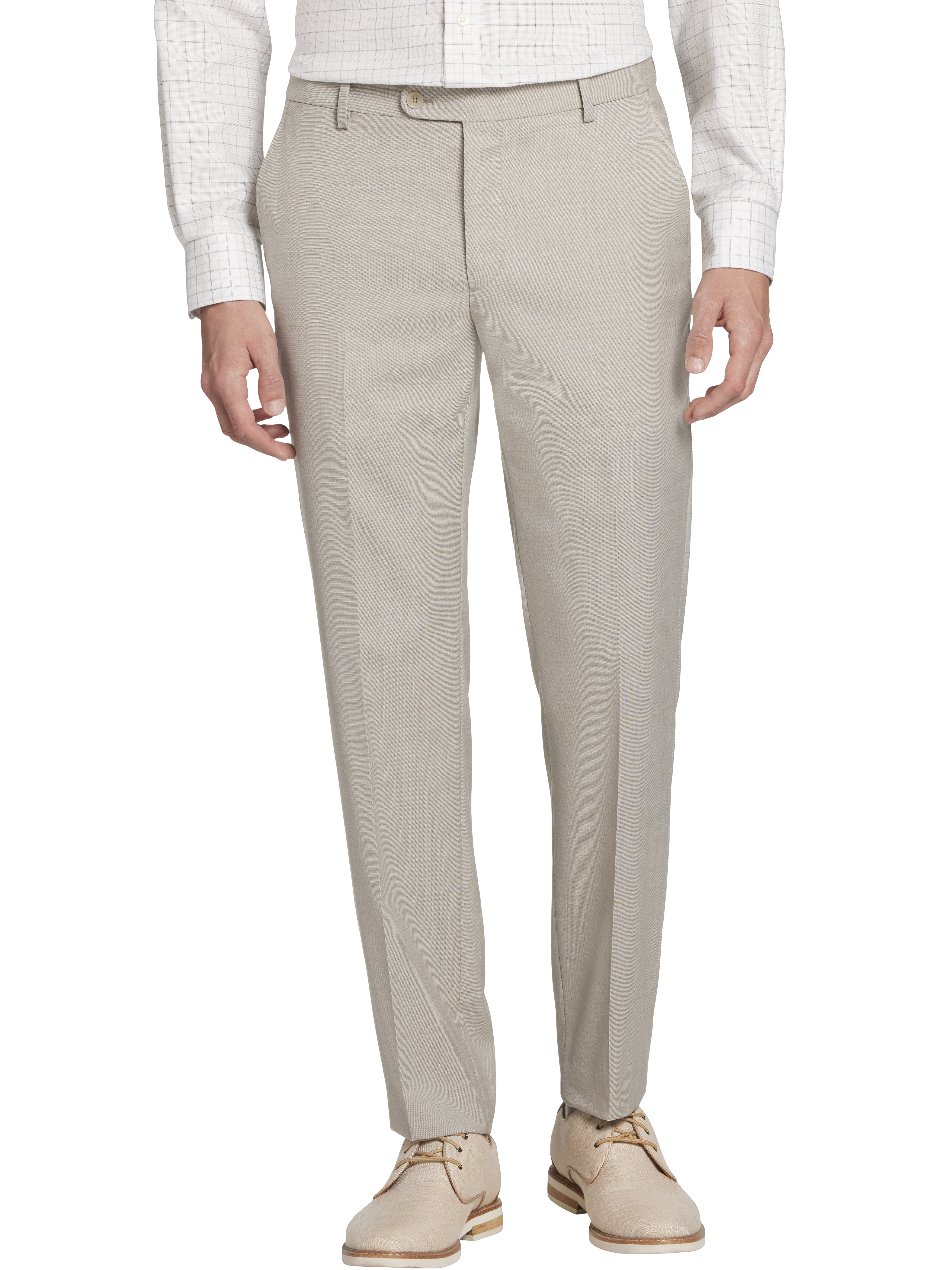 Slim Fit Wool Blend 3-Piece Suit
