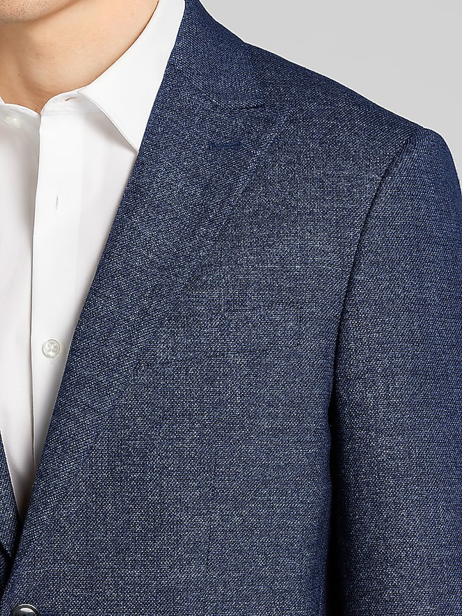 JOE Joseph Abboud Slim Fit Tic Suit Jacket