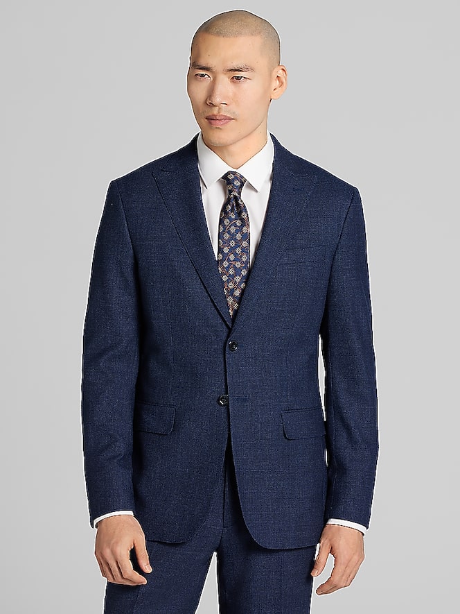 JOE Joseph Abboud Slim Fit Tic Suit Jacket