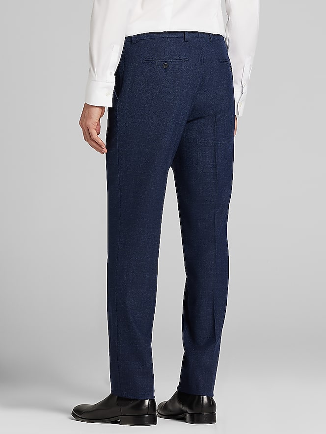 JOE Joseph Abboud Slim Fit Tic Suit Pants