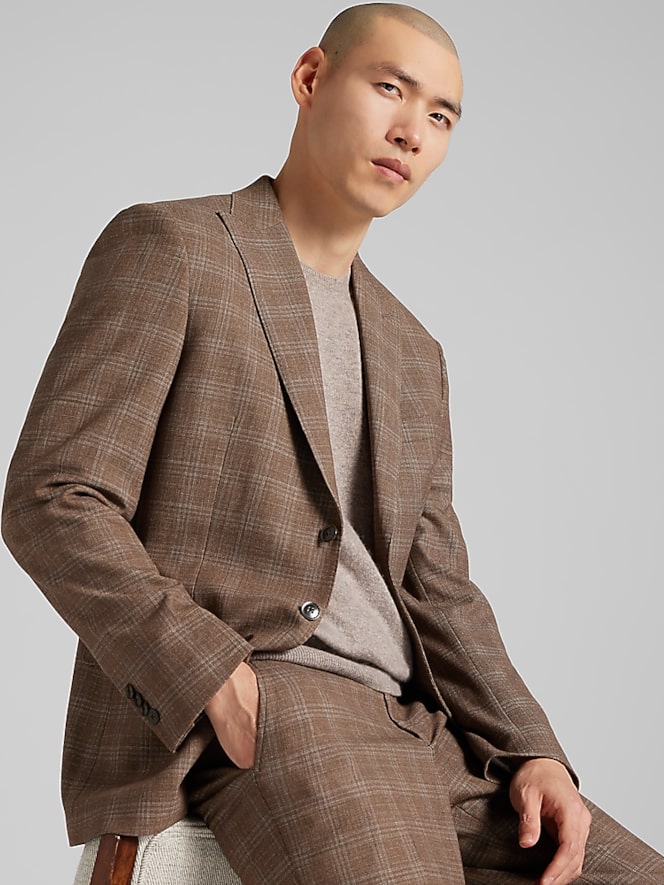 JOE Joseph Abboud Slim Fit Plaid Suit Jacket