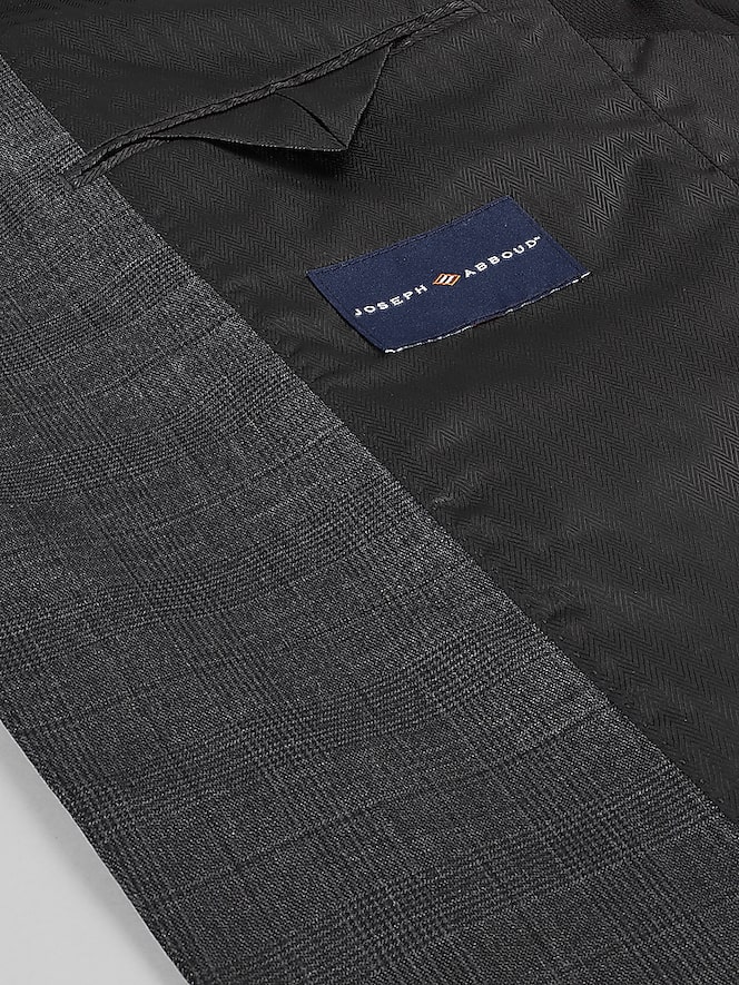 Joseph Abboud Classic Fit Premium Wool Blend Check Suit Jacket