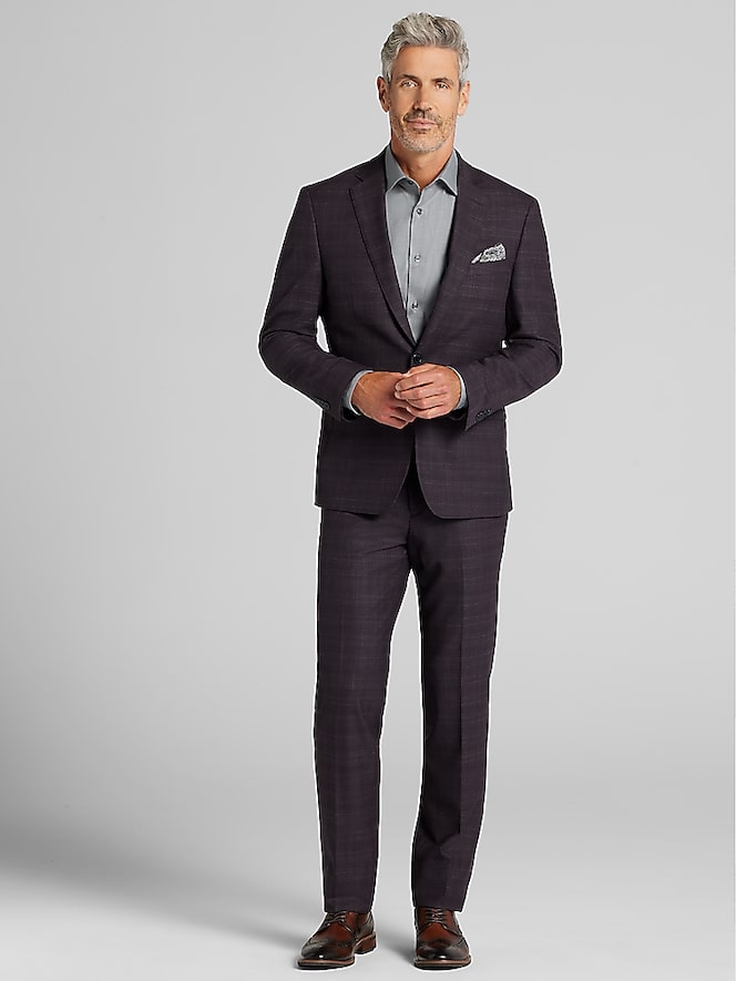 JOE Joseph Abboud Slim Fit Plaid Suit Jacket