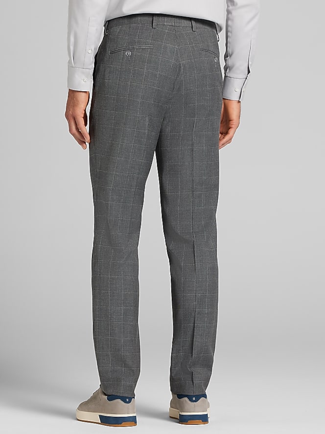 Wilke-Rodriguez Slim Fit Windowpane Plaid Suit