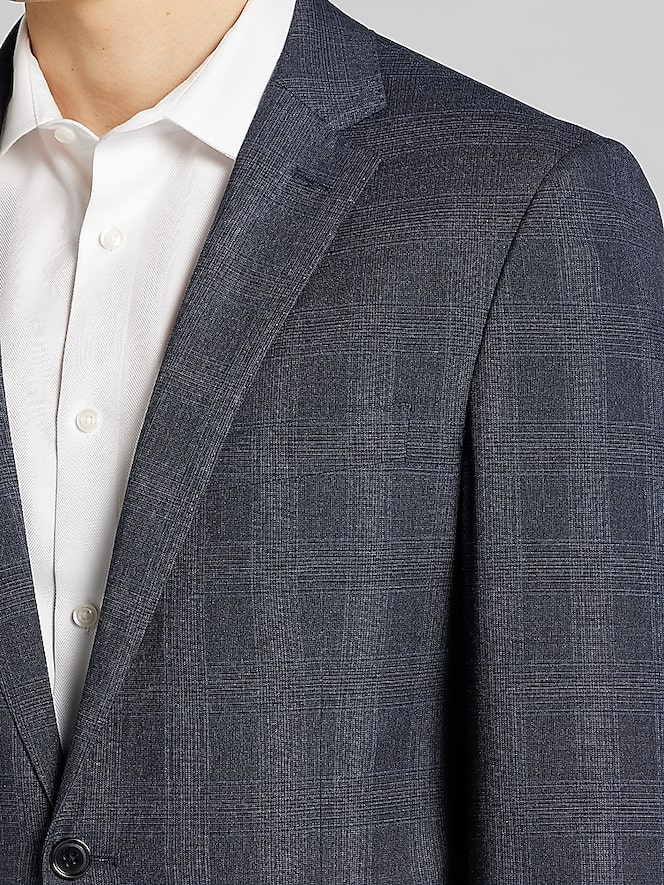 Wilke-Rodriguez Slim Fit Plaid Suit