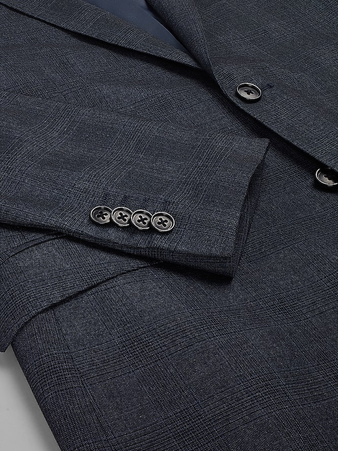 Wilke-Rodriguez Slim Fit Plaid Suit