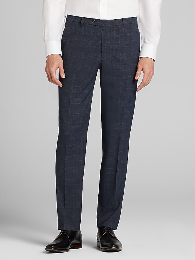 Wilke-Rodriguez Slim Fit Plaid Suit