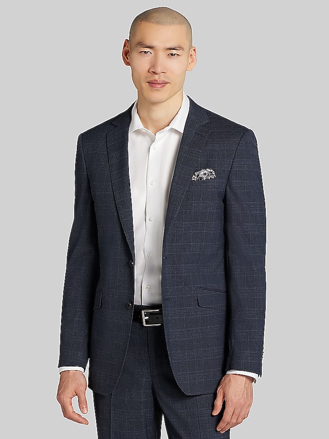 Wilke-Rodriguez Slim Fit Plaid Suit