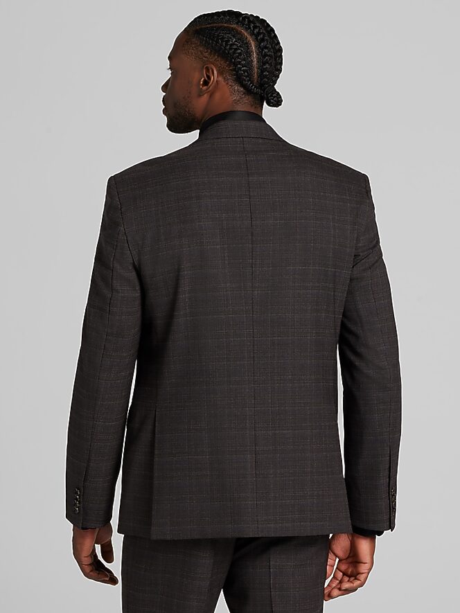 Joseph Abboud Classic Fit Suit Jacket, Brown Check | Men's Wearhouse