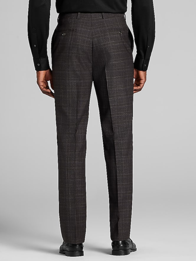 Joseph Abboud Classic Fit Check Suit Pants